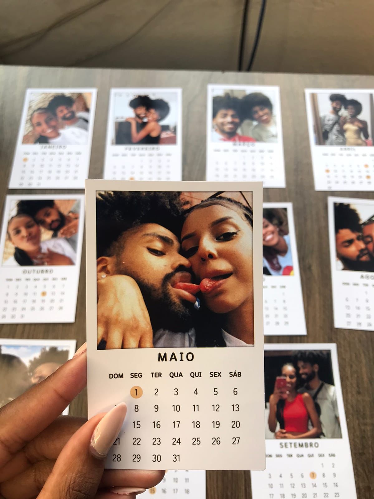 Calendário 12 meses
